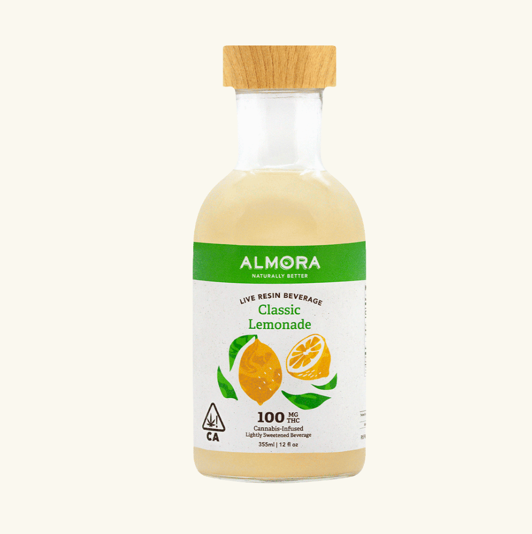 Almora Farm | Classic Lemonade | Live Resin Beverage | 100mg Almora Farm | Classic Lemonade | Live Resin Beverage | 100mg