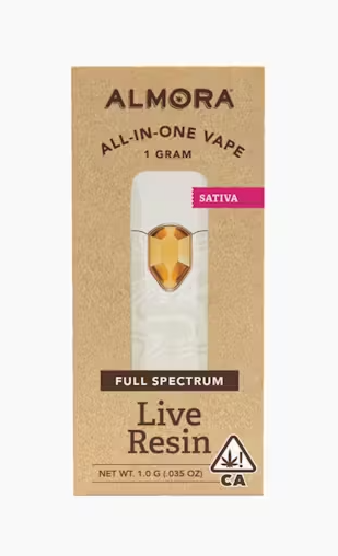 Almora Farm | Ghost Train Haze | Live Resin All-in-One Vaporizer | 1g Almora Farm | Ghost Train Haze | Live Resin All-in-One Vaporizer | 1g