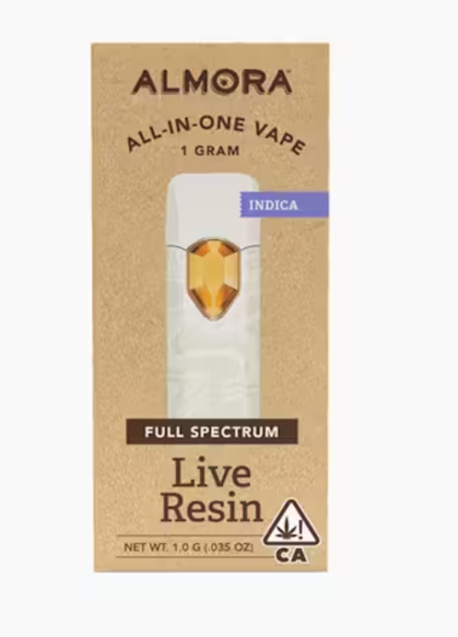 Almora Farm | Ice Cream Cake | Live Resin All-in-One Vaporizer | 1g Almora Farm | Ice Cream Cake | Live Resin All-in-One Vaporizer | 1g 
